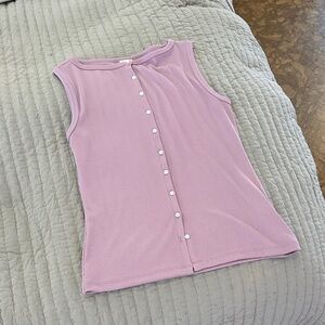 Abercrombie & Fitch Lilac Tank Top